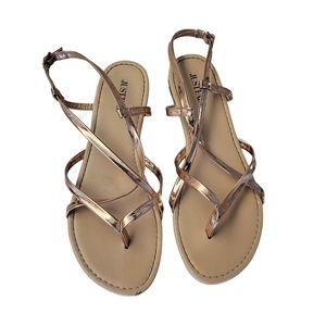 JUSTFAB SANDALS SIZE 8
